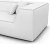 Kunstleder L-Form Lounge Sofa Liberia Weiß Rechts Produktbild-Vorschau 5
