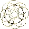 4D Mandala dekoratives Drahtgeflecht gold schwarz Produktbild-Vorschau 7