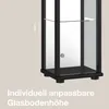 K-Möbel Vetrina in piedi in nero (176x37x33 cm) con 4 Anteprima dell’immagine prodotto 14