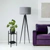 Stojanový květináč loft Samir Rustic černý Náhled obrázku produktu 5