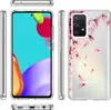 Multiple views of a clear phone case with a floral design. Produktbild-Vorschau