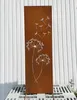 Edelrost Sichtschutz Pusteblumen-Motiv 165 cm x 50 cm Produktbild-Vorschau 2