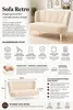 Sofa 2-osobowa RETRO 130x70 cm – sofa wypoczynkowa, mini Podgląd zdjęcia produktu 2
