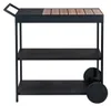 WENKO Servierwagen Miro Black Outdoor Kitchen Produktbild-Vorschau 1