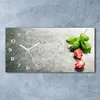 Wanduhr aus Glas – 60x30 cm - Glasbild - Glasuhr - Produktbild-Vorschau 2