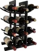 Relaxdays Weinregal, 12 Flaschen, Bambus, HBT 41 x 30 x Produktbild-Vorschau 1