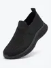 Czarne sneakersy damskie z siateczkową cholewką, rozmiar 38 Podgląd zdjęcia produktu 3