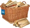 KOTARBAU® Weidenkorb für Brennholz Holzkorb für Kaminholz Produktbild-Vorschau 1