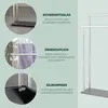 bremermann portasciugamani free-standing, 2 barre, Anteprima dell’immagine prodotto 4