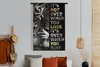 MuchoWow® Wandteppich Wandbehang Tiger - Zitat - Gold Produktbild-Vorschau 4