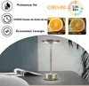 ZMH Lampe de chevet Sans fil Lampe de table Batterie LED Voir les images du produit 5