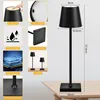 LIUWID 2 Stück kabellose wiederaufladbare LED Tischlampe, Produktbild-Vorschau 3