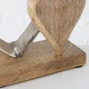 Dekoaufsteller Carolyn Herz Aluminium Hochzeit  22 cm Produktbild-Vorschau 4