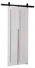KierMoebel Schiebetür Komplettset QUDIO M1 Weiß 66x205x3,2 Produktbild-Vorschau 1