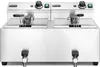 HENDI Profi Line friggitrice con rubinetto di scarico, 2 × Anteprima dell’immagine prodotto 1