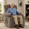 HOMCOM Fernsehsessel mit Aufstehhilfe, Relaxsessel mit Produktbild-Vorschau 2