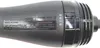 A close-up view of the side and rear of a black hairdryer, showing control switches and ventilation grilles. Podgląd zdjęcia produktu