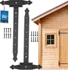 KOTARBAU® 2er Set Kreuzgehänge 400 mm Ladenband Scharnier Produktbild-Vorschau 1
