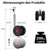 Dvojité oporné koleso Wiltec do 200 kg, opora prívesu s Náhľad obrázku produktu 3