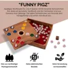 LOGOPLAY Original Funny Pigz - Spielfeld 18 x 18 cm - mit Produktbild-Vorschau 8