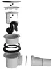 Siphon de douche Visolva Flow avec couvercle chrome, VS001, Anteprima dell’immagine prodotto 4