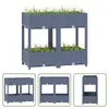 The Living Store Hochbeet 80x40x71 cm Polypropylen Produktbild-Vorschau 7