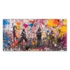DEQOART Hybrid Leinwand Bild 100x50 cm 'Stadtgeister in Produktbild-Vorschau 2