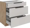 Küchen Unterschrank 80 cm Küche SOLANO Kaschmir beige matt Produktbild-Vorschau 2