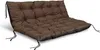 Gartenkissen-Set 120/80 cm + 120/40 cm für eine Bank, Produktbild-Vorschau 1