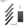 MetaloPro Mikado : pied de table métallique noir, piètement Voir les images du produit 11