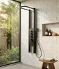 Badplaats Colonna Doccia Caspian 145 x 26 cm - Nero - Set Anteprima dell’immagine prodotto 2