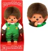 A Monchhichi doll in its packaging, with a close-up inset. Náhled obrázku produktu