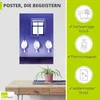 ARTland Poster Toilette Größe: 20x30 cm Produktbild-Vorschau 2