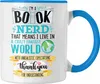 Trendation - Lesen Kaffeetasse Leseratte Geschenkidee Buch Produktbild-Vorschau 1