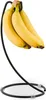 Relaxdays Bananenhalter, Metall, H x D: 33 x 17 cm, gegen Produktbild-Vorschau 1