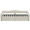 Łóżko tapicerowane Flieks 90x200cm z 2 szufladami, sofa Podgląd zdjęcia produktu 6