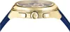 Versace VE7CA0323 New Chrono Geo gold blau Kautschuk Herren Produktbild-Vorschau 3