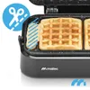 Waffeleisen knusprig Doppelt Belgische Waffeln Antihaft Produktbild-Vorschau 4