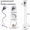 2 ks LED nástěnné svítidlo, stmívatelné, 3 barvy světla, Náhled obrázku produktu 2