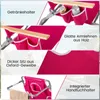 COSTWAY Strandstuhl klappbar, Campingstuhl mit Fußteil, Produktbild-Vorschau 6