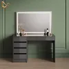 Schminktisch Livinity Imola Anthrazit 120 cm mit Produktbild-Vorschau 2
