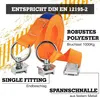 Safetytex Klemmschloss Gurt mit Single Fitting 250kg 25mm x Produktbild-Vorschau 2
