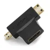 deleyCON Mini + Micro HDMI DUAL Adapter - HDMI Buchse zu Produktbild-Vorschau 3