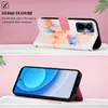 Tecno Camon 19 Pro 5G Hülle, Marmor Motiv Kunstleder Tasche Produktbild-Vorschau 3