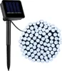LED Solar Lichterkette - 50 kaltweiße LED - Blinkfunktion - Produktbild-Vorschau 1