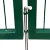 The Living Store Gartentor mit Pfosten 350 x 120 cm Stahl Produktbild-Vorschau 4