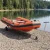 Verstellbarer Bootstrailer mit Luftreifen 200 kg Load Produktbild-Vorschau 2