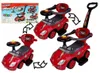 Mega Car 3v1 Push Ride Rosso Anteprima dell’immagine prodotto 1