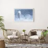 Gerahmtes Poster - Weißer Rahmen - Weiß Wolf Schnee - Produktbild-Vorschau 6
