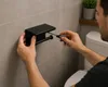 Toilettenpapierhalter - Toilettenpapierhalter schwarz - Produktbild-Vorschau 4